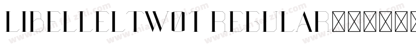 LibelleLTW01 Regular字体转换